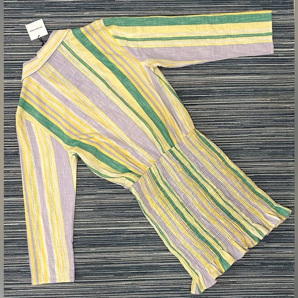 🆕Zara Women's The Valery Dress Pastel Striped Smocked Mini Size XS & XL - Picture 6 of 9